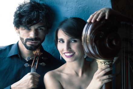  “Música no Hospital” - Concerto Harpiola Duo
