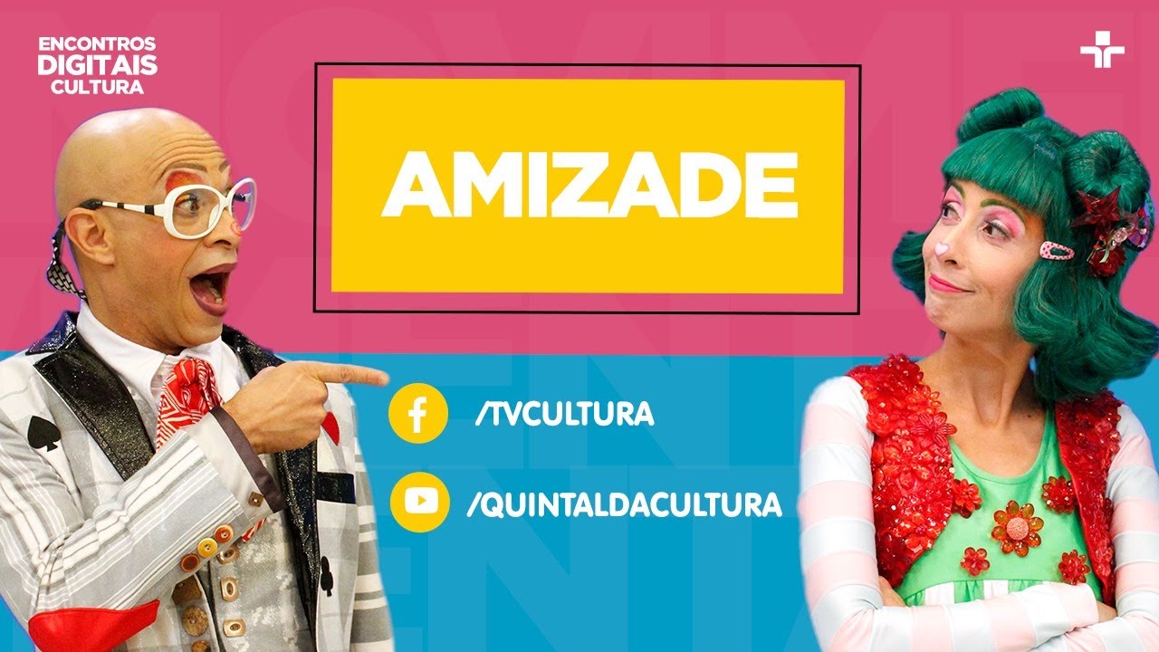 Divulgação/Youtube LIVE: Quintal da Cultura em "Amizade"