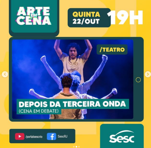 Live: Depois da Terceira Onda #ArteEmCena