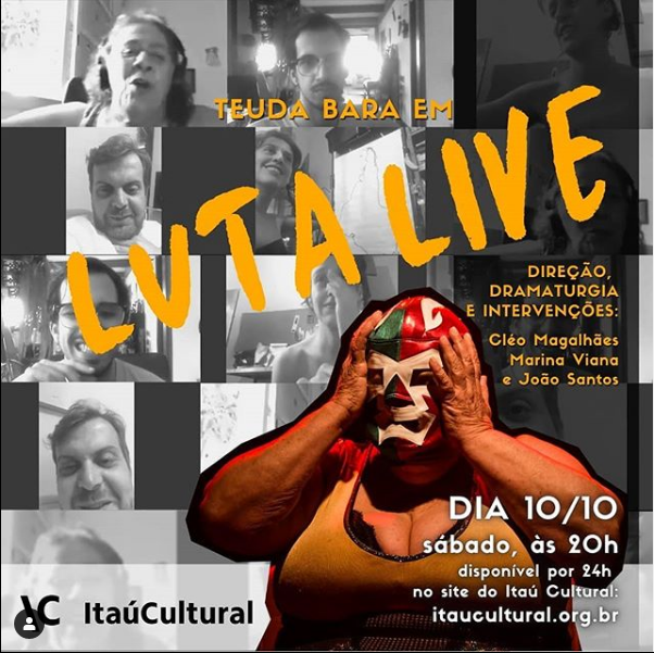 Espetáculo Luta Live com Teuda Bara