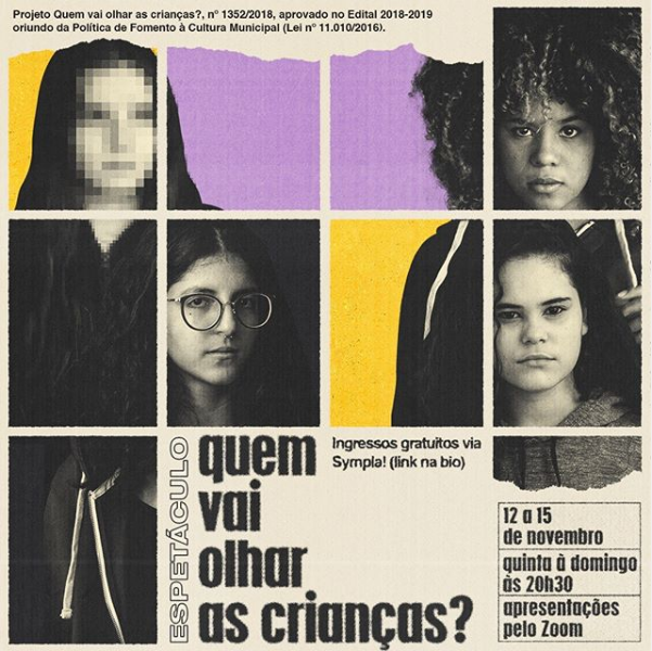 Espetáculo: Quem vai olhar as crianças?