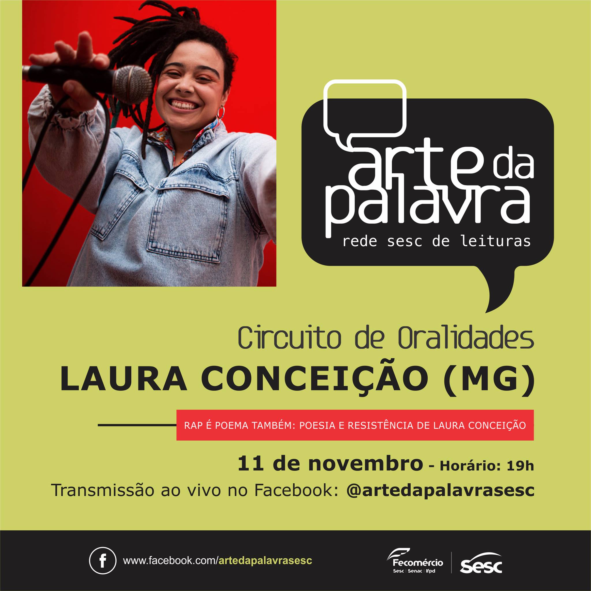 Rap é poema também: poesia e resistência de Laura Conceição - Arte da Palavra