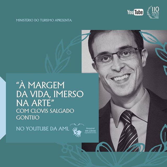Palestra “À margem da vida, imerso na arte” - AML