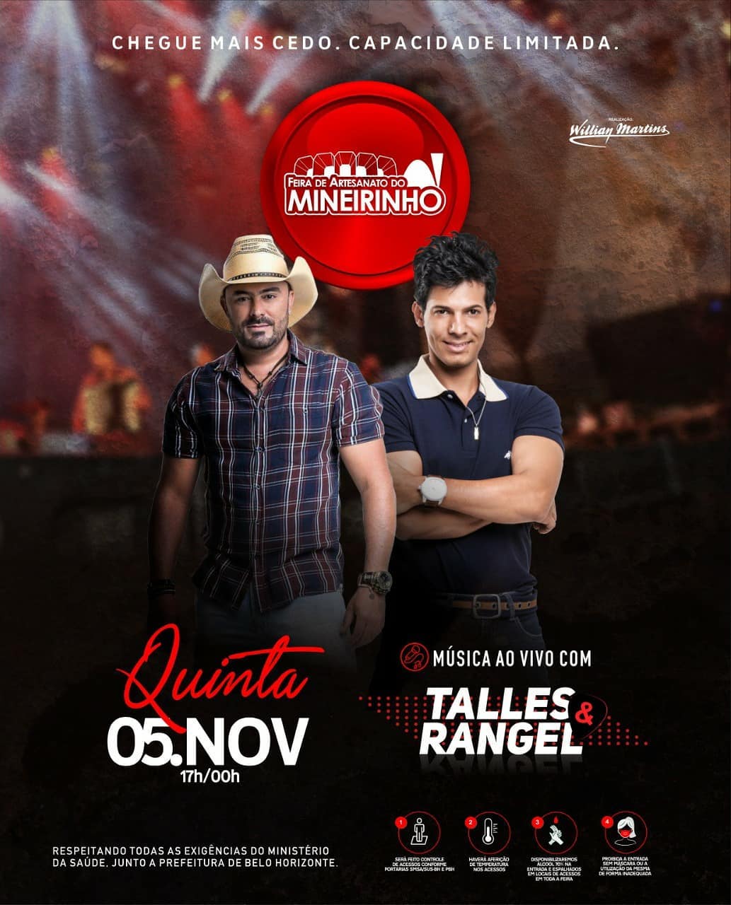 Feira do Mineirinho apresenta Talles & Rangel