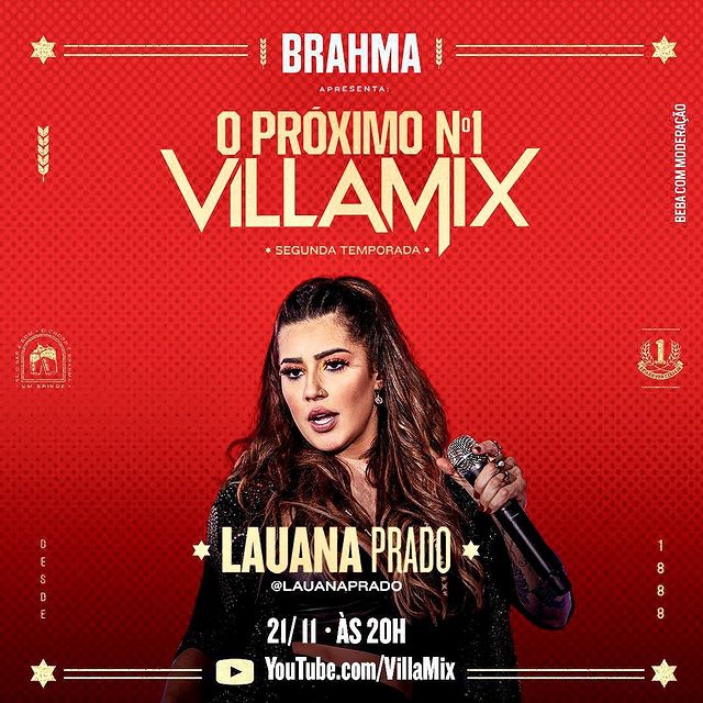 Live "O Próximo Nº1 VillaMix" - Lauana Prado