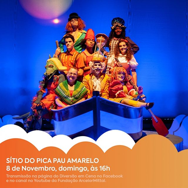 Reprodução/Instagram Diversão em Cena Online - " Sítio do Picapau Amarelo"
