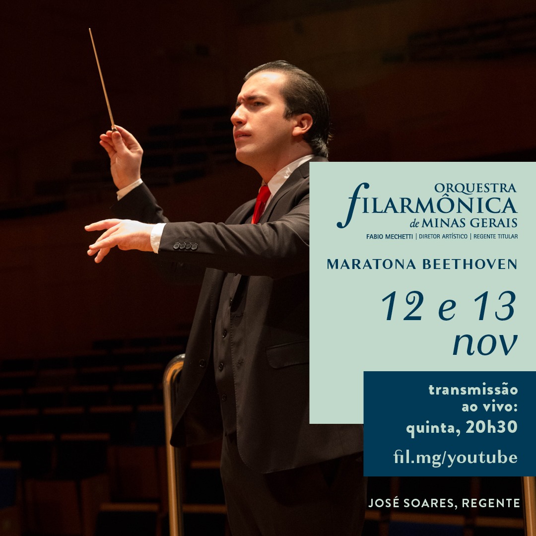Maratona Beethoven "Presto e veloce" - Orquestra Filarmônica de Minas Gerais