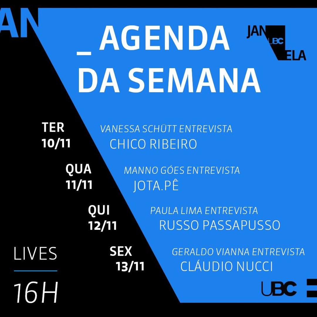 Reprodução/Facebook Lives: Janela UBC