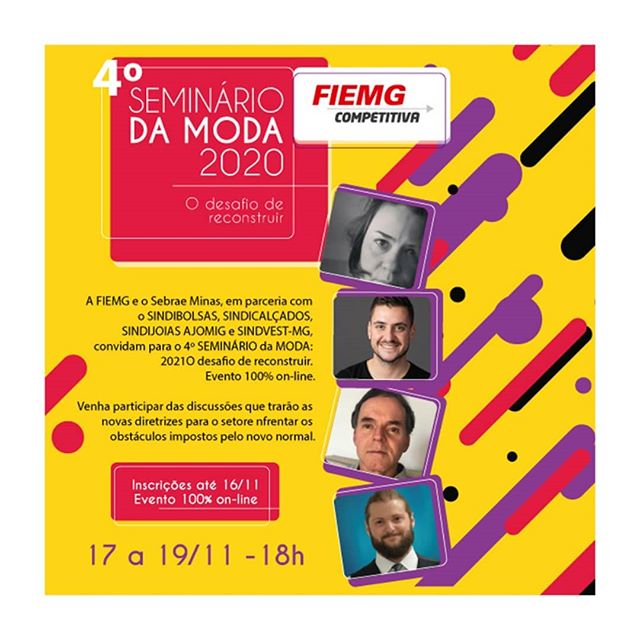 4º Seminário da Moda 2020 - “O desafio de reconstruir”