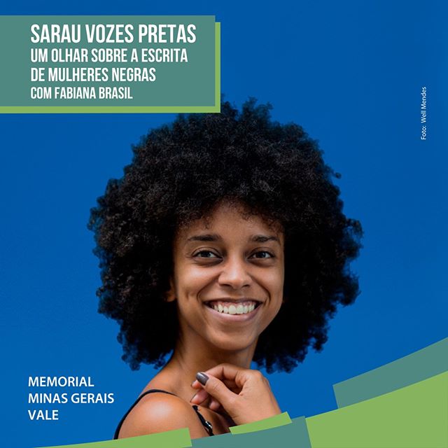 Sarau literário “Vozes Pretas: Um olhar sobre a escrita de mulheres negras” - Memorial Vale