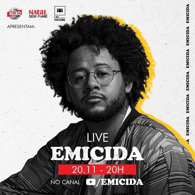 Divulgação/Instagram Live Emicida