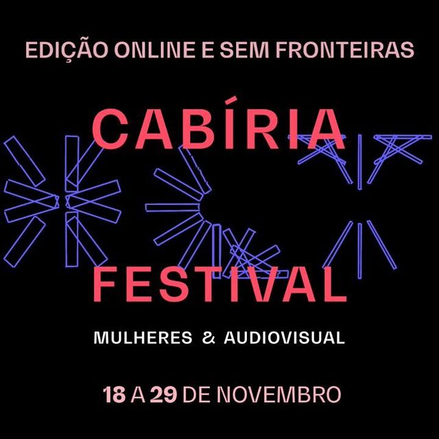 Divulgação/Instagram Cabíria Festival - Mulheres e Audiovisual
