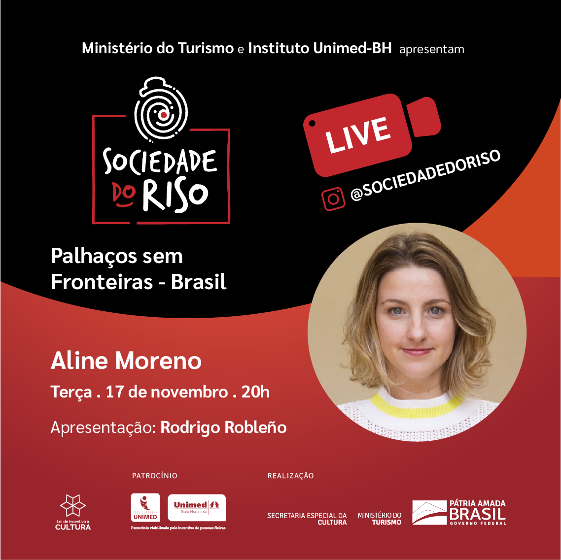 Live: Palhaços sem fronteiras - Sociedade do Riso