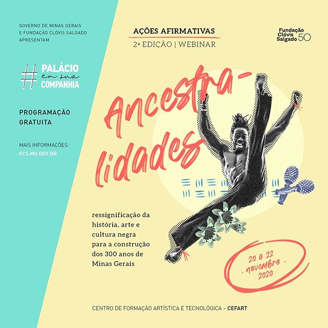 Reprodução/Instagram 2ª Edição “Ancestralidades” - Fundação Clóvis Salgado