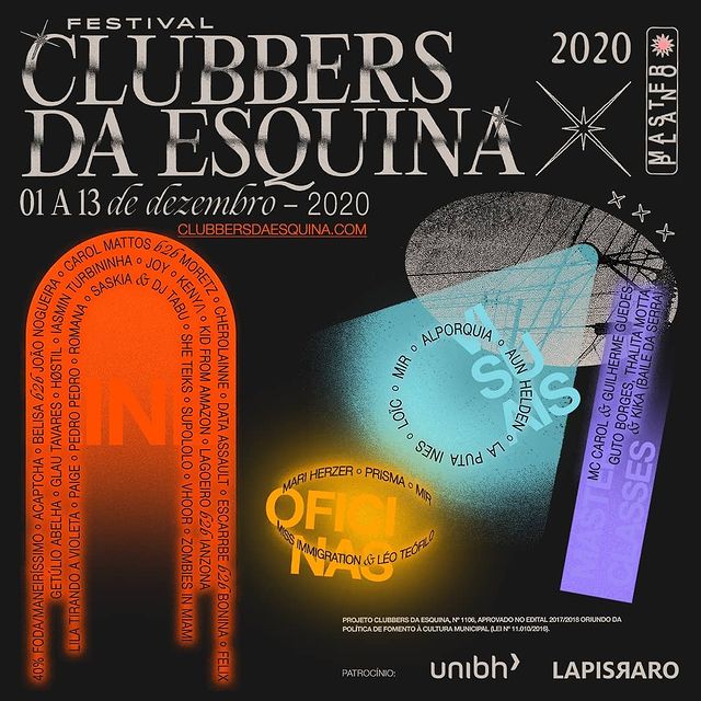 MASTERplano apresenta Festival “Clubbers das Esquinas”