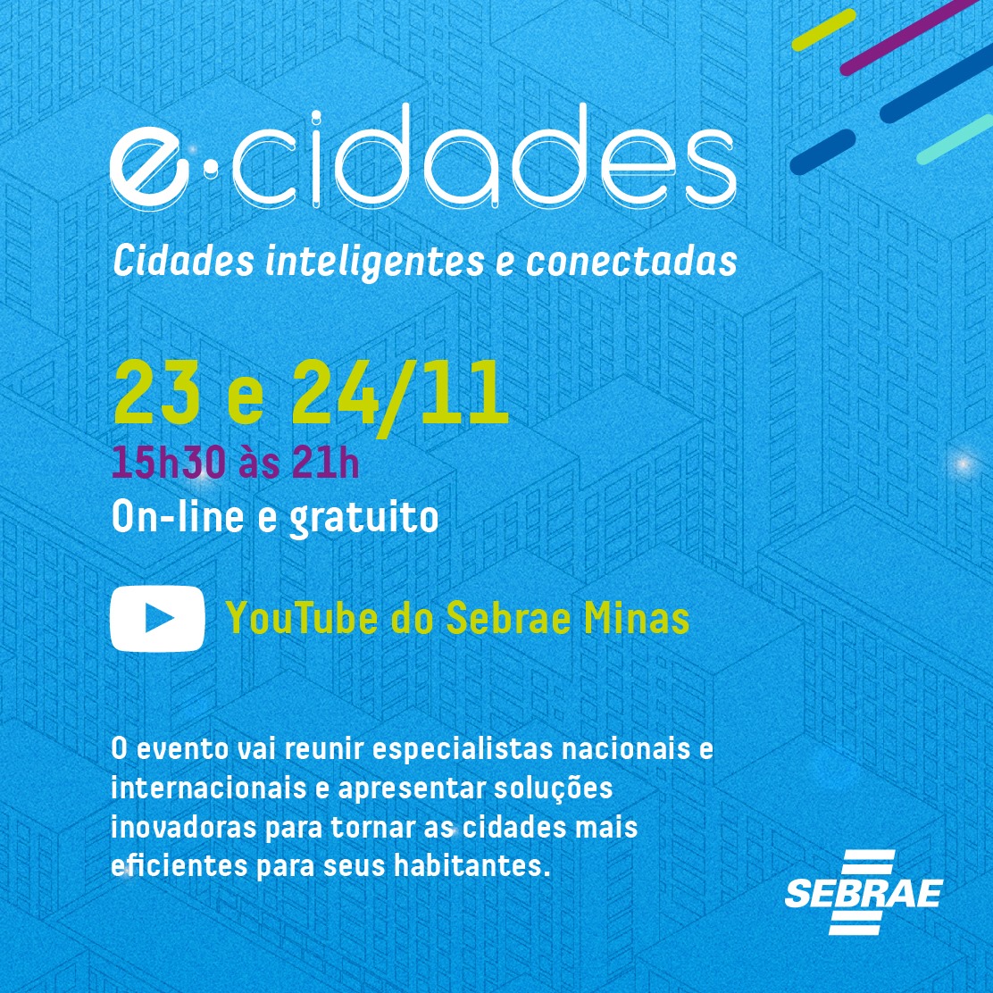 e-Cidades: Cidades Inteligentes e Conectadas - Sebrae Minas