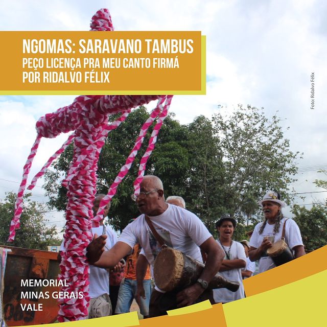 Exposição NGOMAS: SARAVANU TAMBU - Memorial Vale