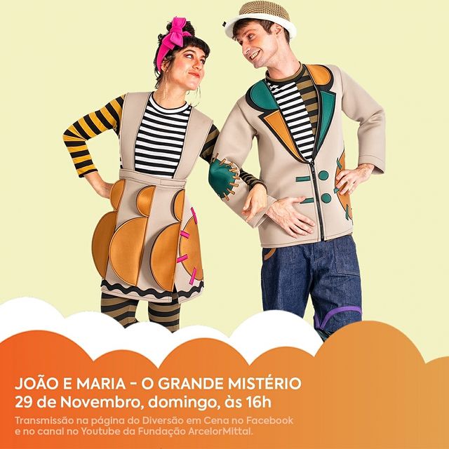 Diversão em Cena Online - Espetáculo “João e Maria – O Grande Mistério”