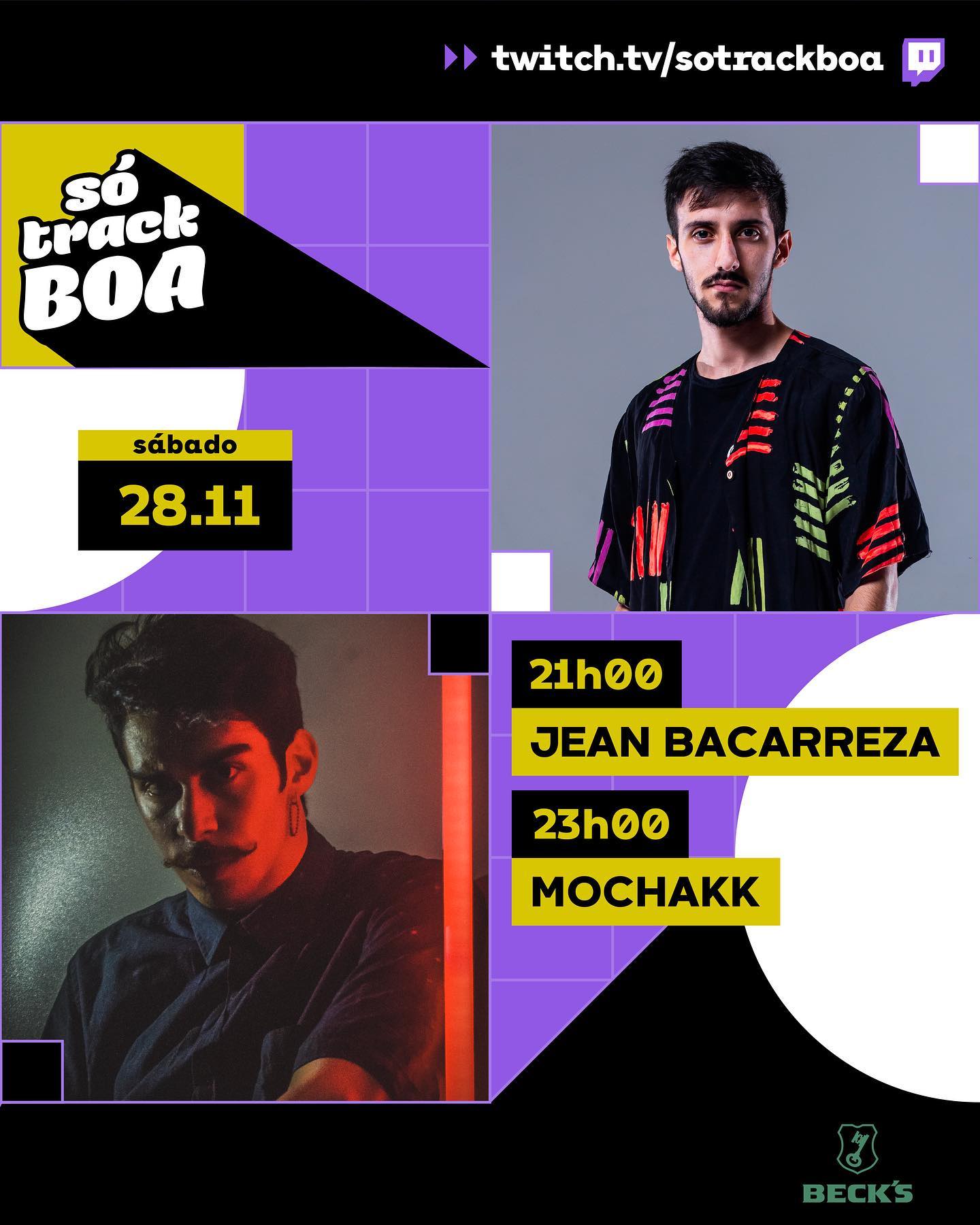 Live: Jean Bacarreza e Mochakk - Só Track Boa