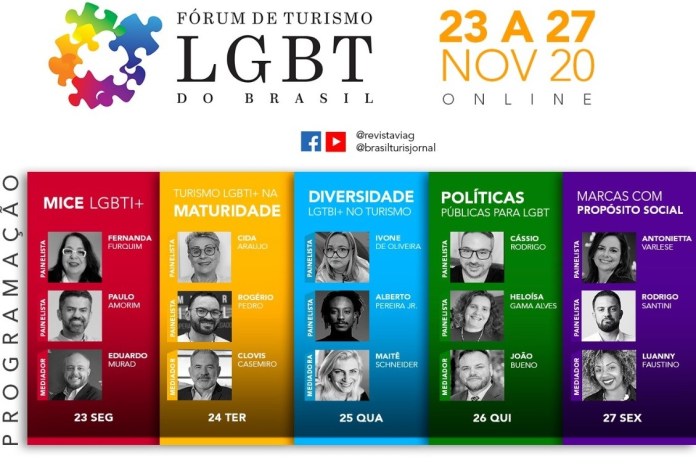Fórum de Turismo LGBT+ do Brasil 2020 - Online