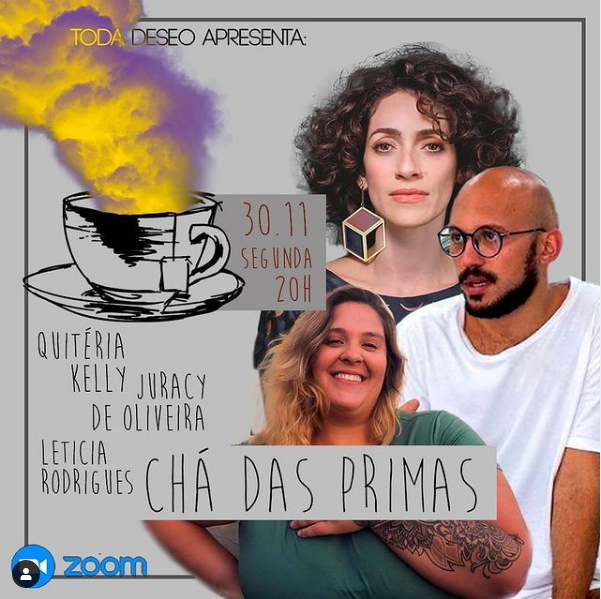 6ª Edição Chá das Primas - espaço de fala, corpo e arte