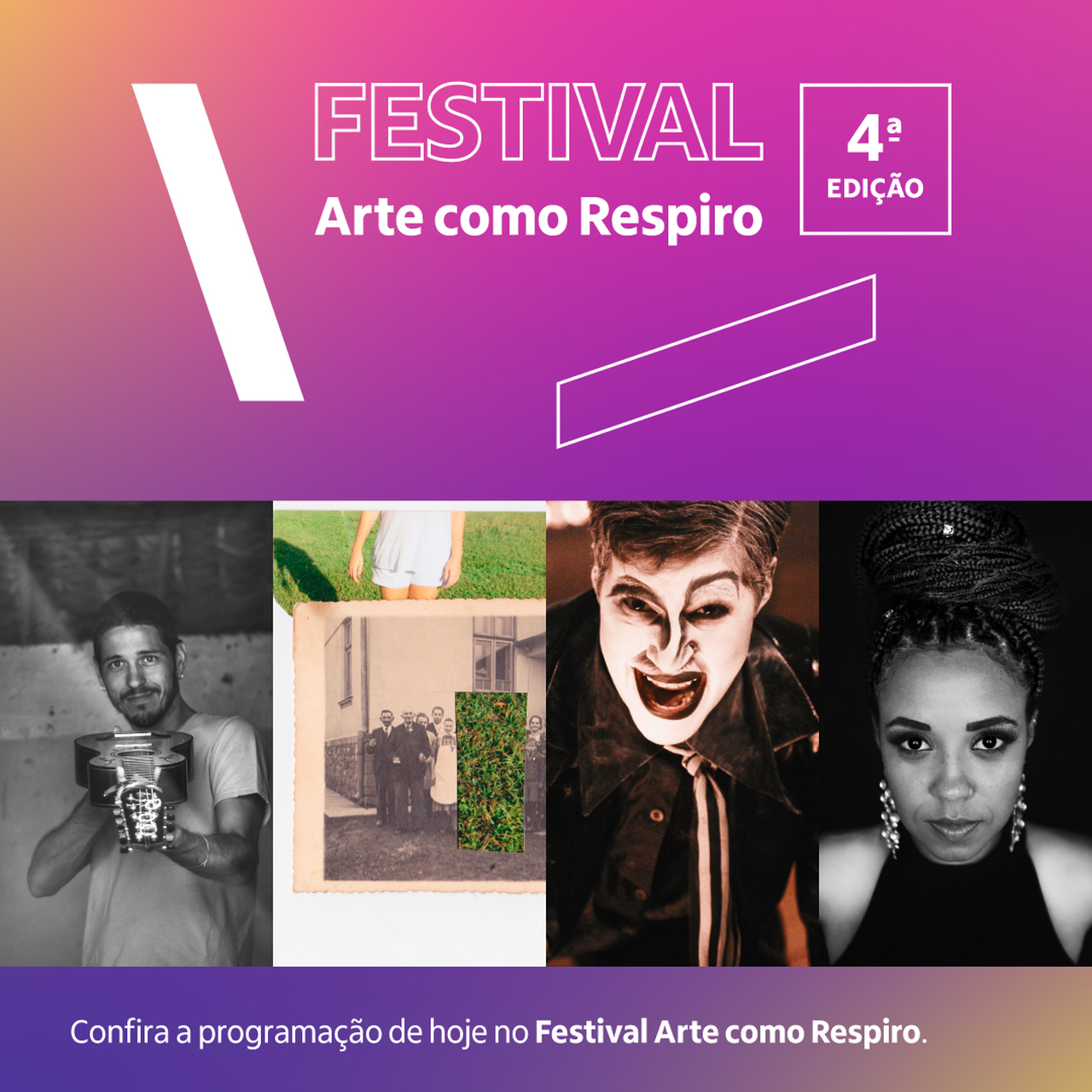 Festival Arte como Respiro 4ª Edição - Artes Cênicas