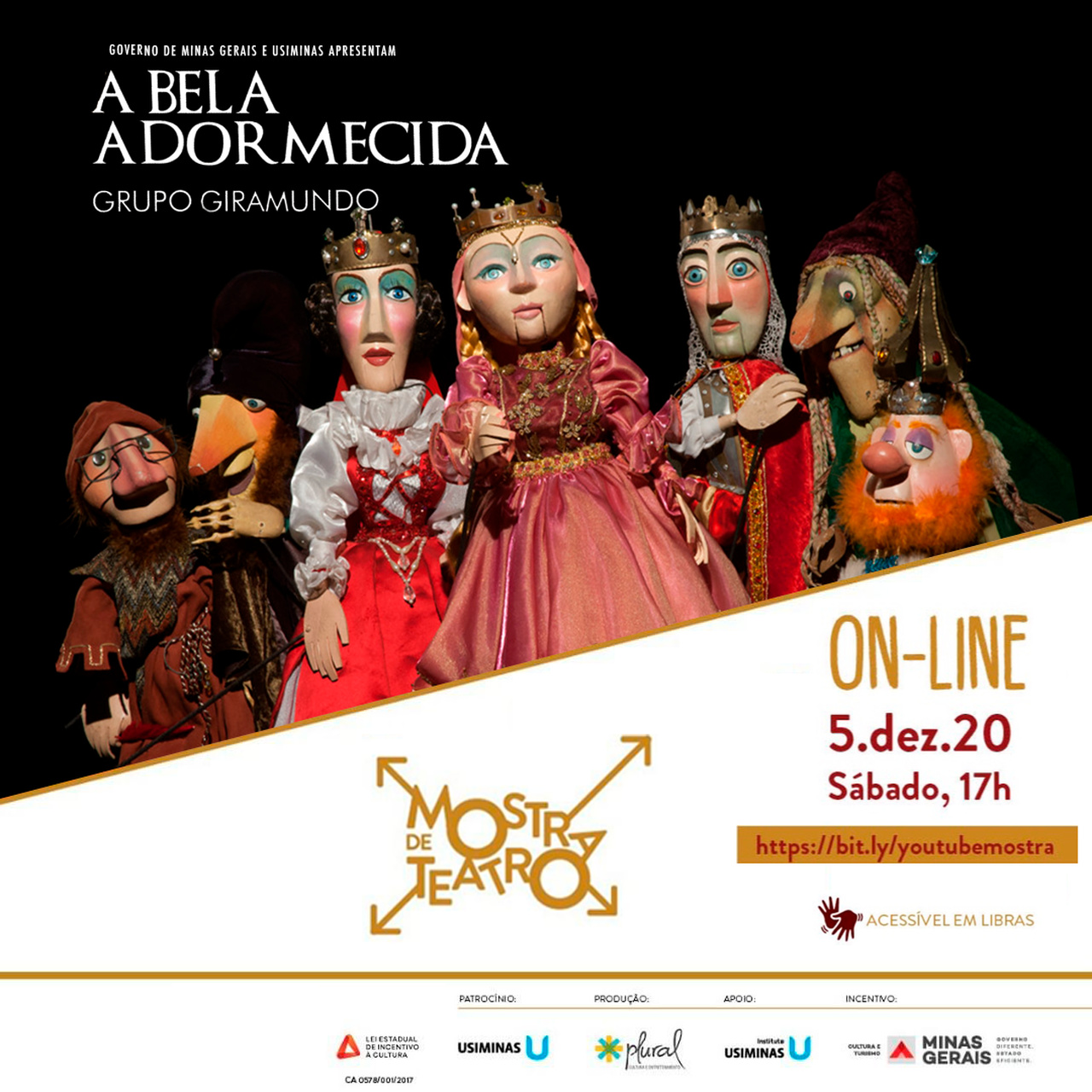 Espetáculo: A Bela Adormecida - Grupo Giramundo