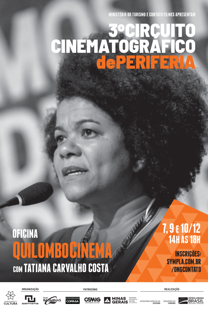 Oficina QuilomboCinema com Tatiana Carvalho Costa - 3º Circuito Cinematográfico de Periferia