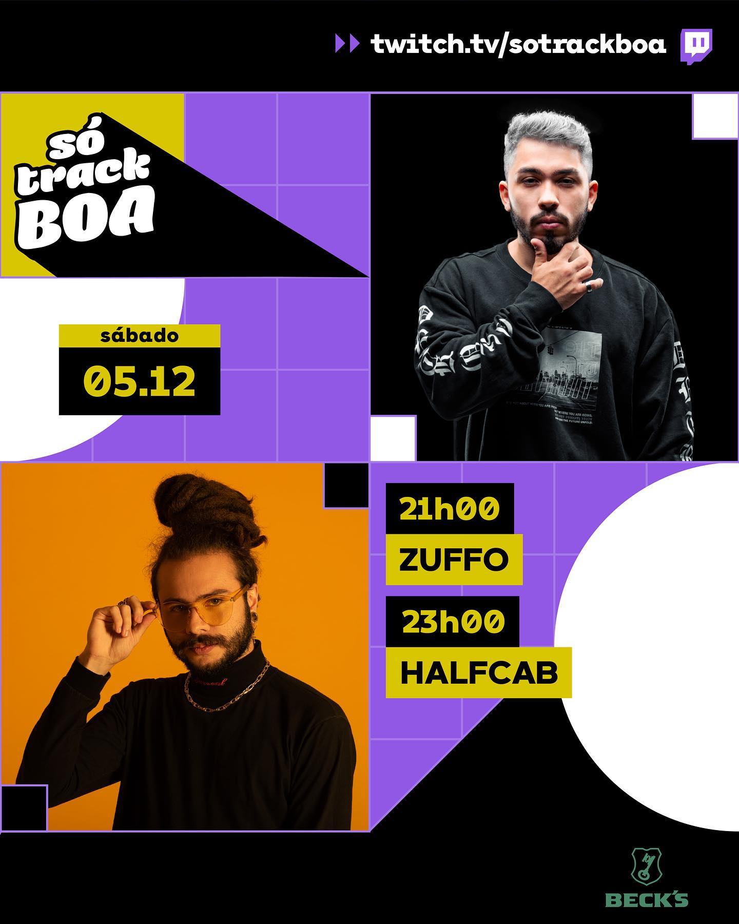 Live: Zuffo e Halfcab - Só Track Boa