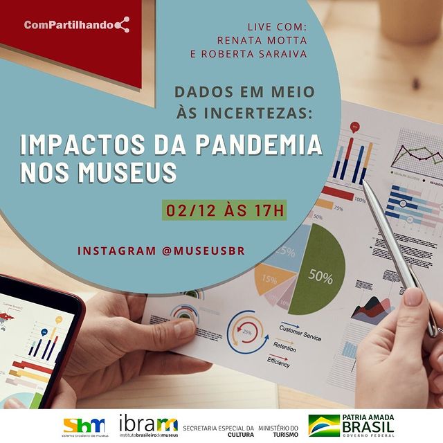 Live: Dados em meio às incertezas: impactos da pandemia nos museus