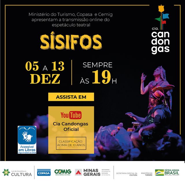 "Espetáculo Sísifos" Cia Candonga