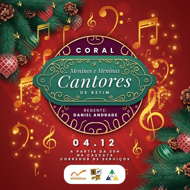 Apresentação do Coral dos Meninos e das Meninas Cantores de Betim