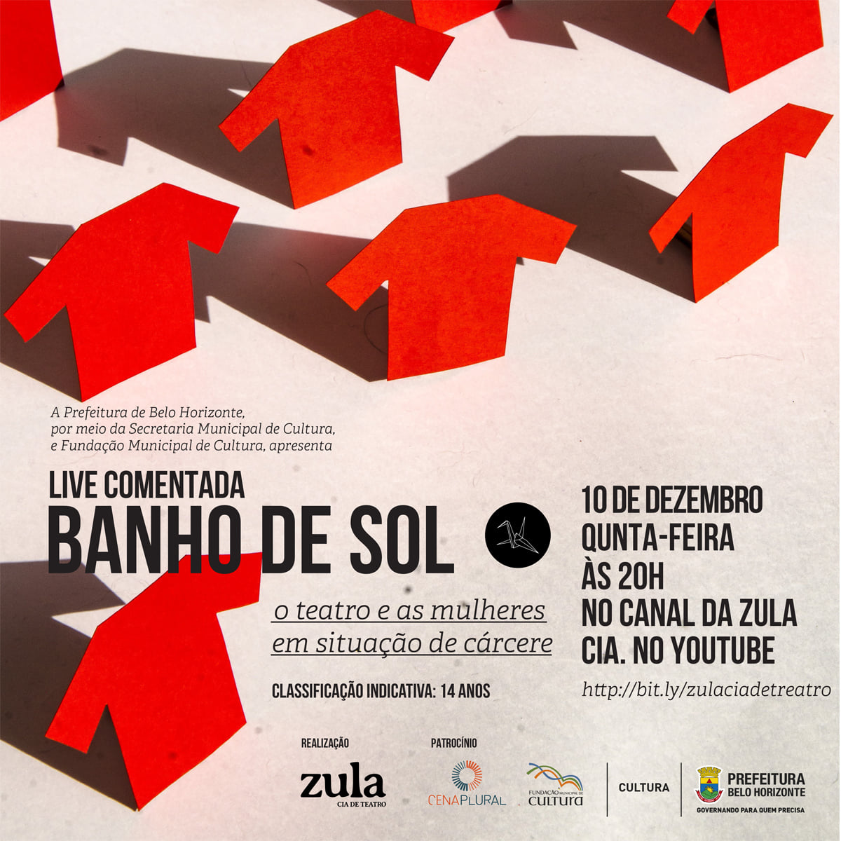 Live Comentada "Banho de Sol" - O teatro e as mulheres em situação de cárcere