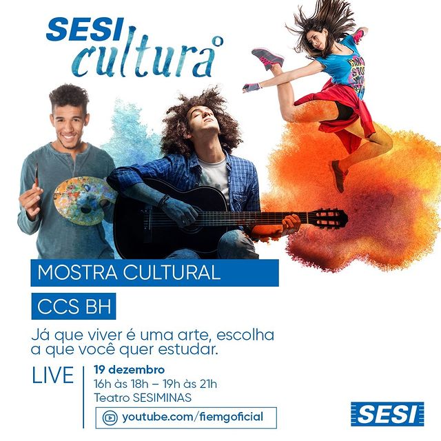 Reprodução/Instagram Mostra Cultural do Centro Cultural SESIMINAS BH