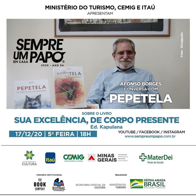 Sempre Um Papo recebe o angolano Pepetela