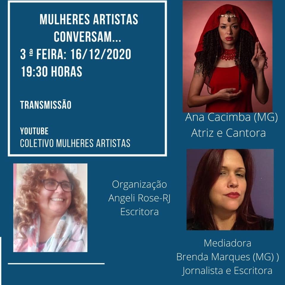 Live: Mulheres Artistas Conversam - com Ana Cacimba