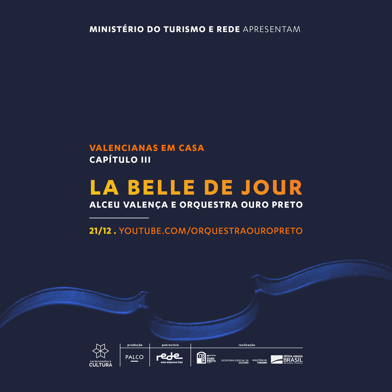 Valencianas em Casa: La Belle De Jour - Alceu Valença e Orquestra Ouro Preto