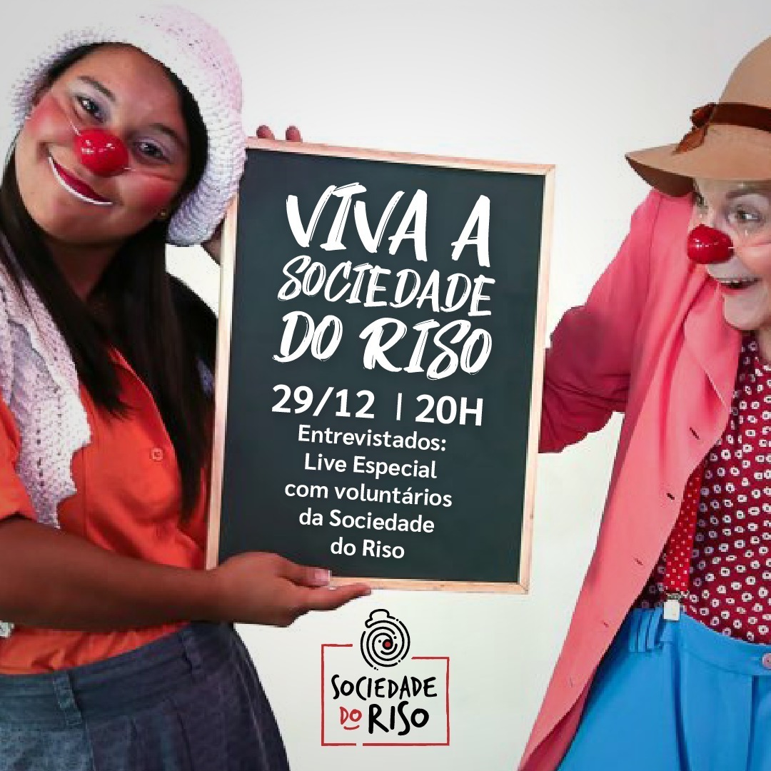 Divulgação/Instagram Live Especial: Sociedade do Riso