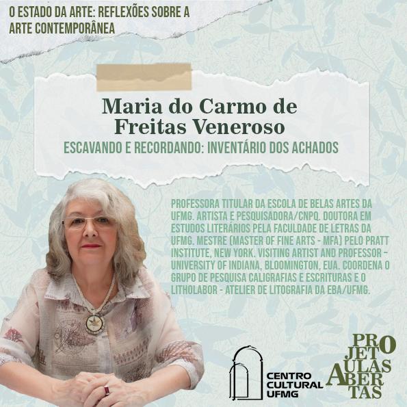 Projeto Aulas Abertas # 21 - "Escavando e recordando: inventário dos achados"