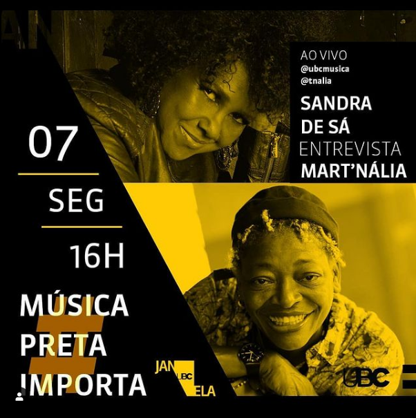 Música Preta Importa: Sandra de Sá e Mart'nália