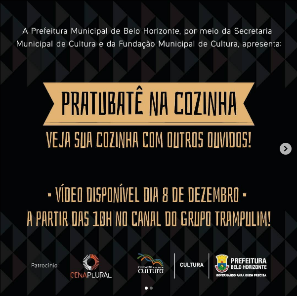 Espetáculo Interativo: "Pratubatê na Cozinha"