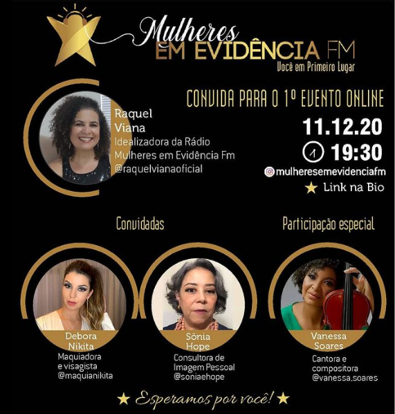 Reprodução/Facebook Mulheres Em Evidência FM