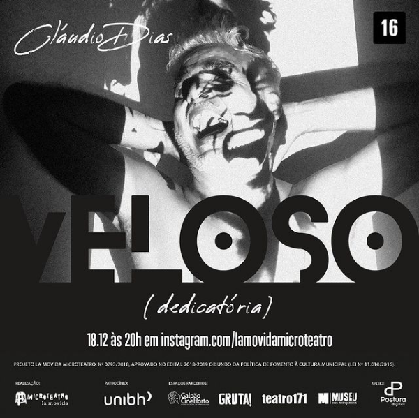 Espetáculo: Veloso (dedicatória)