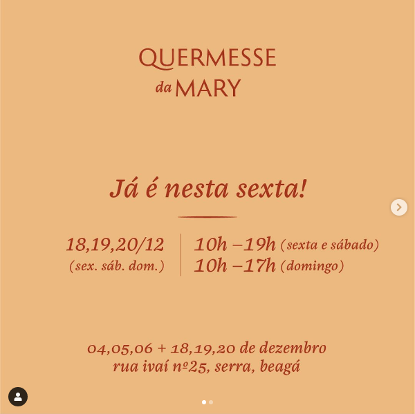 Quermesse da Mary
