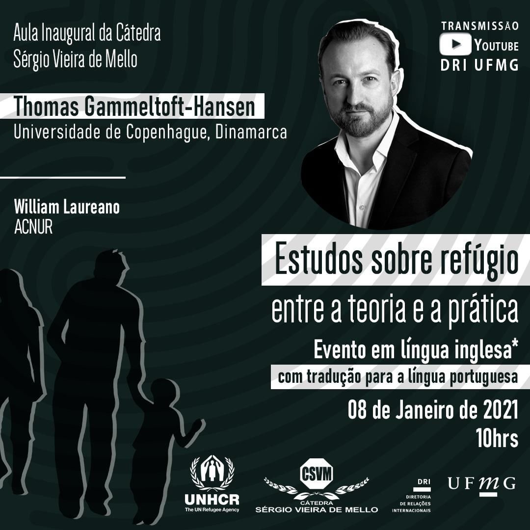 Conferência: "Estudos sobre refúgio: entre a teoria e a prática" - UFMG