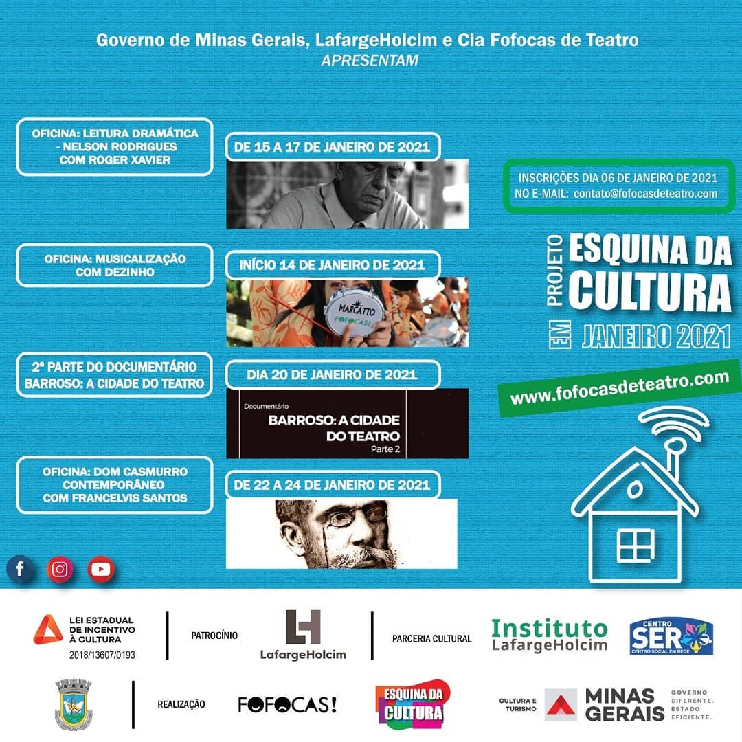 Oficina: Dom Casmurro contemporâneo com Francelvis Santos