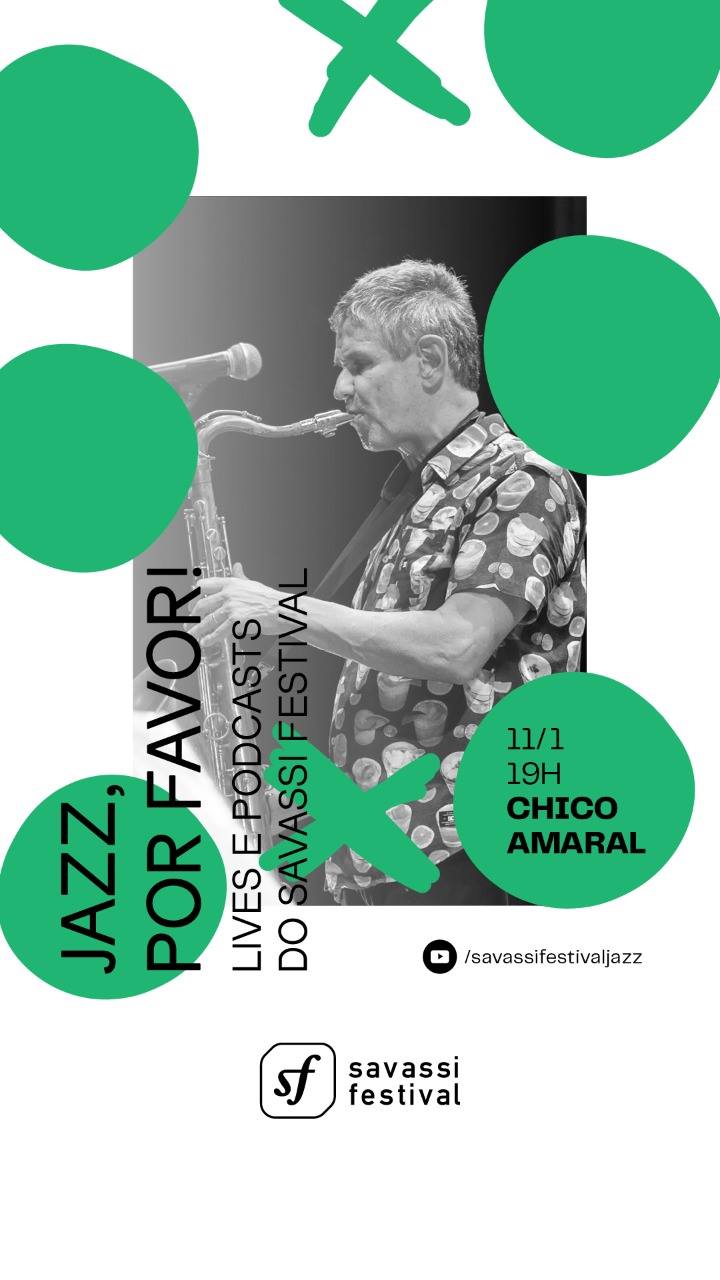 Reprodução/Facebook Jazz, por favor! com Chico Amaral
