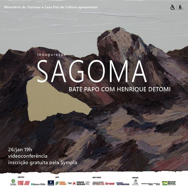 BATE-PAPO AO VIVO - Inauguração Mostra: SAGOMA