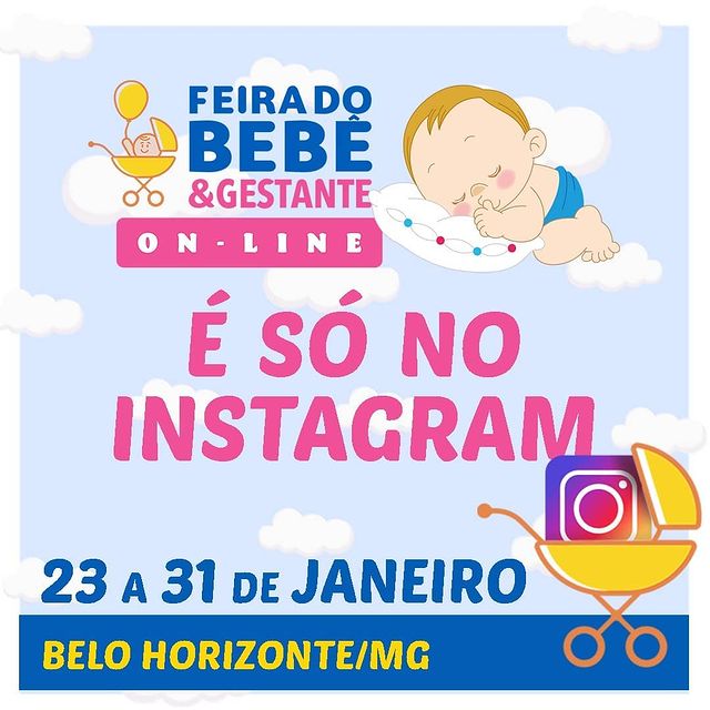 Reprodução/Instagram Feira do Bebê BH Oficial