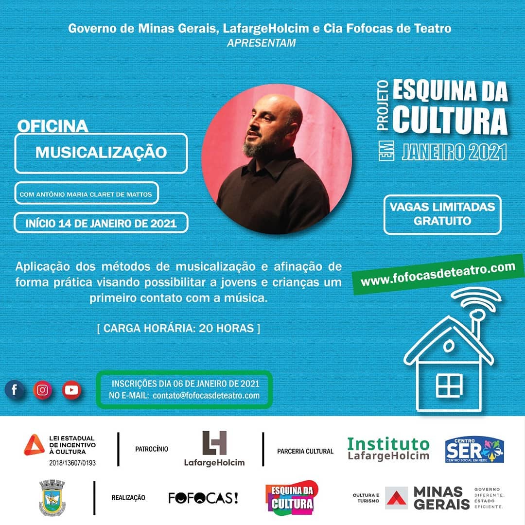 Oficina: Musicalização - Projeto Esquina da Cultura